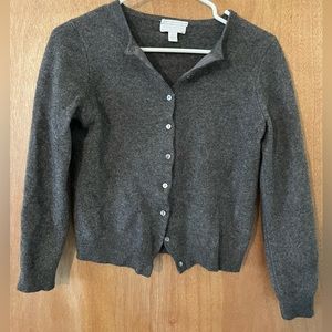 Cashmere cardigan